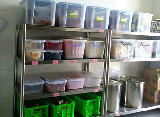 廣州食堂承包：餐廳食物原料存儲方法管理